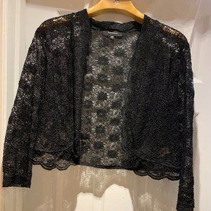 Gorgeous Black Lace Coverup NWT